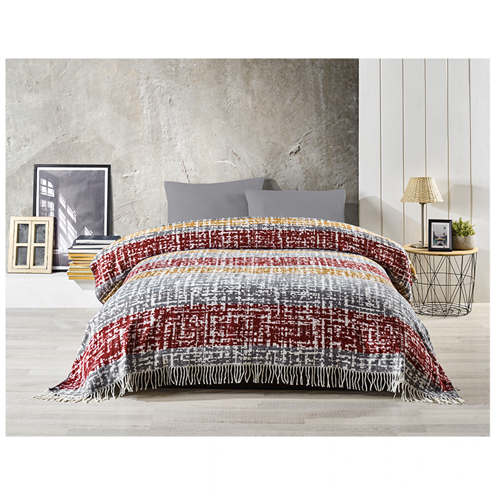 🎁 Manamo პლედი COTTON ACRYLIC BLANKETS 220X230 Extra.ge 367302