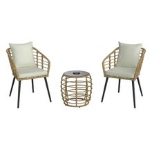 Product image of Gardenson გარე ავეჯი - მაგიდა 2 სავარძლით