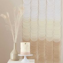 Product image of ქაღალდის ფარდა კრემისფერი ომბრე 2მ (H) x 2მ (W)