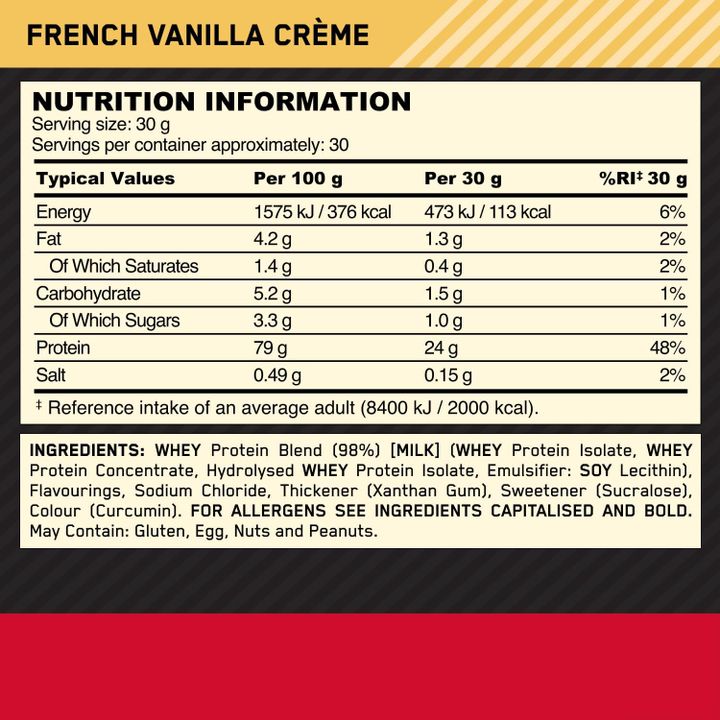 optimum-nutrition-gold-standard-100-whey-french-vanilla-creme-900g-proteini-photo-2