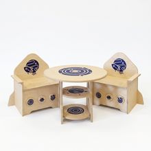 Product image of კომპლექტი მაგიდა და 2 სკამი კოსმო