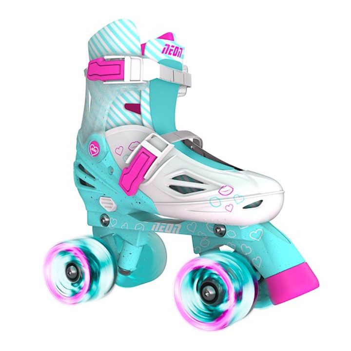 neon-combo-skates-teal-pink-2-in-1-rolikebi-photo-4