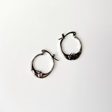 Product image of ვერცხლისფერი საყურე - რკალი მთვარე