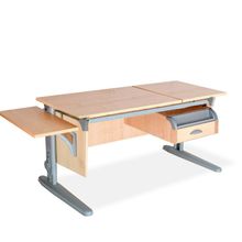 Product image of სამეცადინო მაგიდა ერგო ეკო 75/40, ტუმბო TCH 07 და გვერდითა თარო