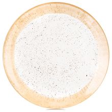 Product image of ARDESTO AR2927SBG SIENA ფაიფურის 27 სმ თეთრი/ყვითელი სადილის თეფში