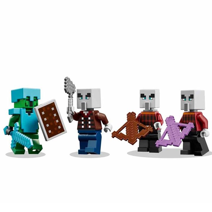 asatsqobi-konstruqtsia-lego-21267-minecraft-the-illager-desert-patrol-set-prefabricated-construction-photo-2