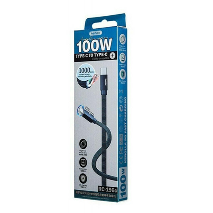 remax-kerolla-series-100w-aluminum-fast-charging-data-cable-type-c-c-c-rc-196c-black-photo-2