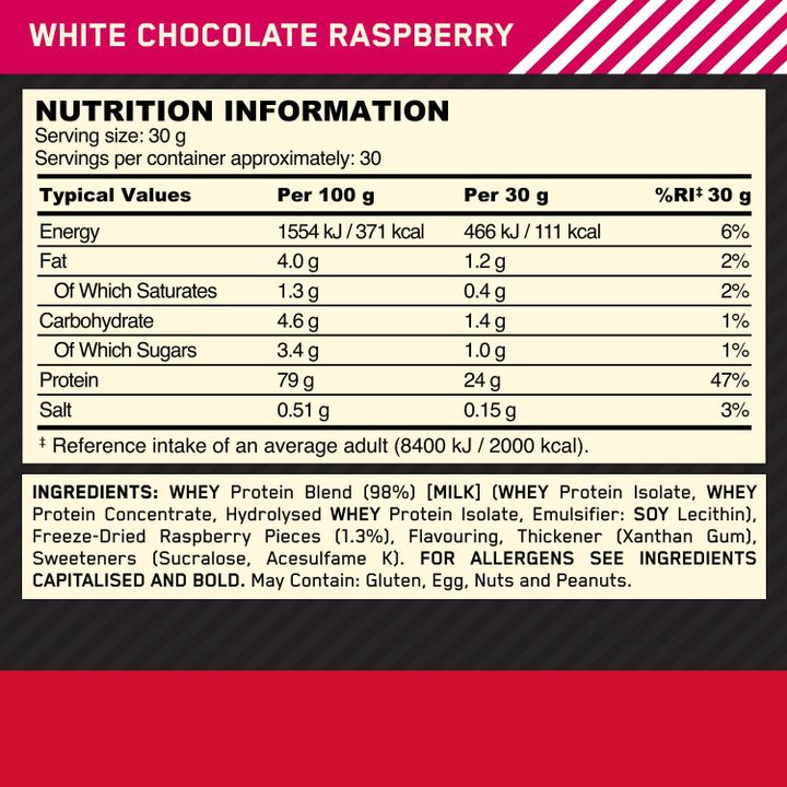 optimum-nutrition-gold-standard-100-whey-white-chocolate-raspberry-908g-proteini-photo-2