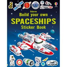 Product image of Usborne Build your own SPACE SHIPS sticker book სტიკერები