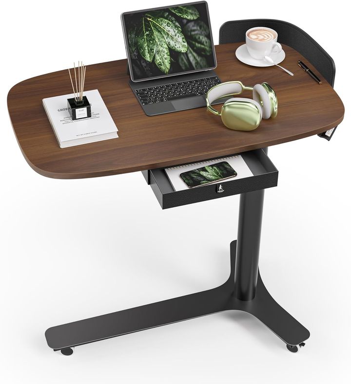 kingsmith-pneumatic-height-adjustable-table-etd2-dark-walnut