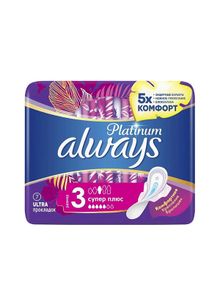 Product image of Always საფენი სუპერ პლატინუმი 7ც