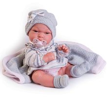 Product image of Antonio Juan Recien Nacida Baby Toneta Con Toquilla საბავშვო ხელნაკეთი თოჯინა