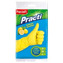Product image of Practi რეზინის ხელთათმანი M ზომა ყვითელი 1ც