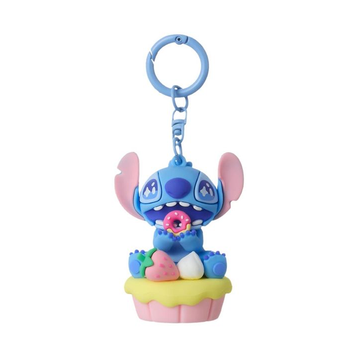 disney-stitch-dinner-party-collection-strawberry-cupcake-keychain-breloki