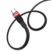 Product image of HOCO U72 Forest Silicone charging cable for Type-C Black