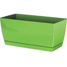 Product image of PROSPERPLAST COUBI CASE DUPP 370U 240 მმ, მწვანე პლასტმასის ქოთანი ყვავილებისთვის