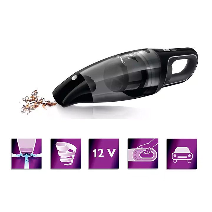 PHILIPS FC6141/01 ხელის მტვერსასრუტი Extra.ge 130990