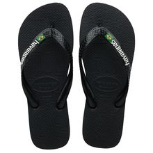 Product image of Havaianas BRASIL LOGO BLACK UNISEX შლაპუნები