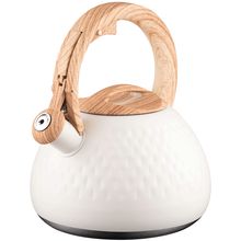 Product image of ჩაიდანი ARDESTO AR1956KS KETTLE GEMINI, 2.5L, STAINLESS STEEL, BEIGE