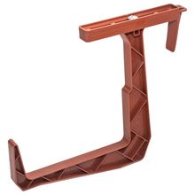 Product image of ALEANA პლასტმასის 28X2X23 სმ ტერაკოტა ყვავილის ქოთნის კრონშტეინი