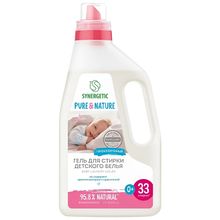 Product image of Synergetic სარეცხი გელი საბავშვო ქსოვილისთვის 1ლ