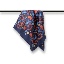 Product image of ჯოვანი მორა შარფი მზის თვალი ნატურალური აბრეშუმი ლურჯი
