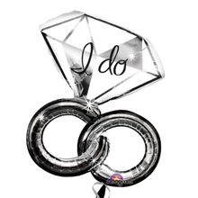 Product image of ფოლგირებული ბუშტი საქორწინო ბეჭდები 69 სმ x 76 სმ