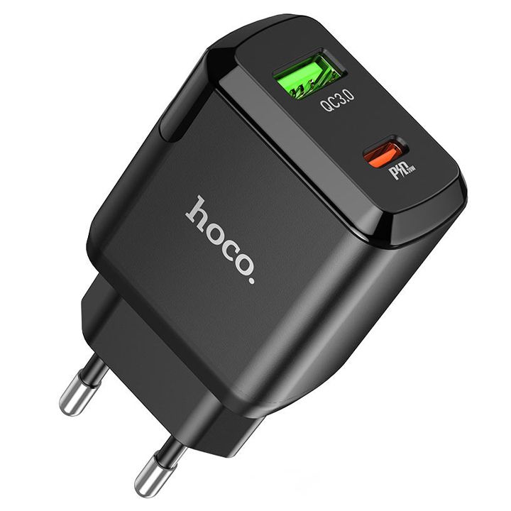 hoco-n5-favor-dual-port-pd20wqc30-chargereu-black-photo-2