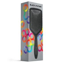 Product image of Framar Paddle Brush Black თმის სავარცხელი