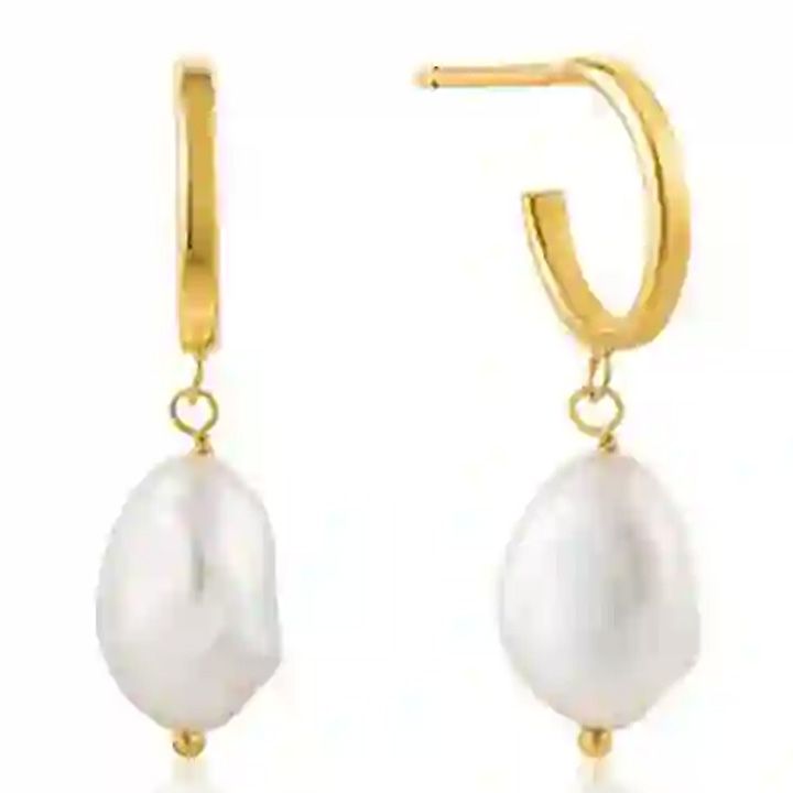 ania-haie-e019-02g-pearl-mini-hoop-saqure