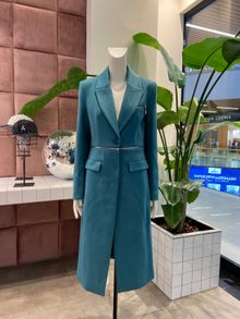 Product image of PATRIZIA PEPE ქურთუკი Essential cloth coat with zipper FW24
