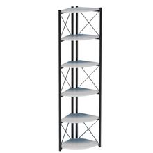 Product image of კუთხის 6-დონიანი თეთრი თარო (GF1094)
