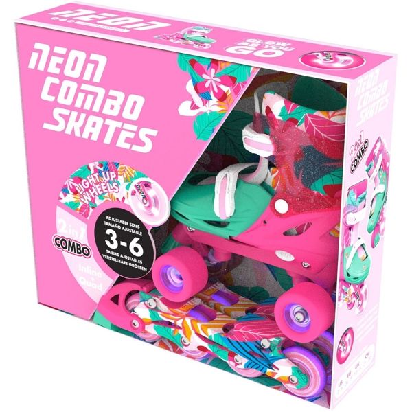 rolikebi-neon-nc48f4-30-33-roller-skates-combo-floral-photo-2