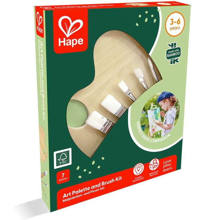 hape-art-palette-and-brush-kit-sakhatavi-nakrebi