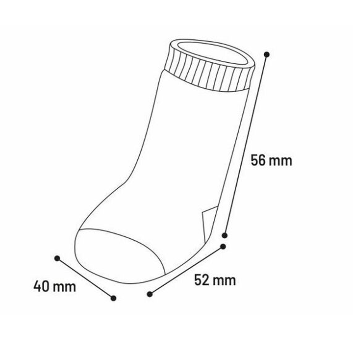 flamingo-pet-socks-4pcsset-m-blackgrey-dzaghlis-tsindebi-photo-2