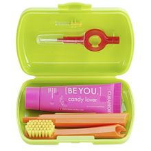 Product image of Curaprox Travel Set Green პირის ღრუს მოვლის ნაკრები