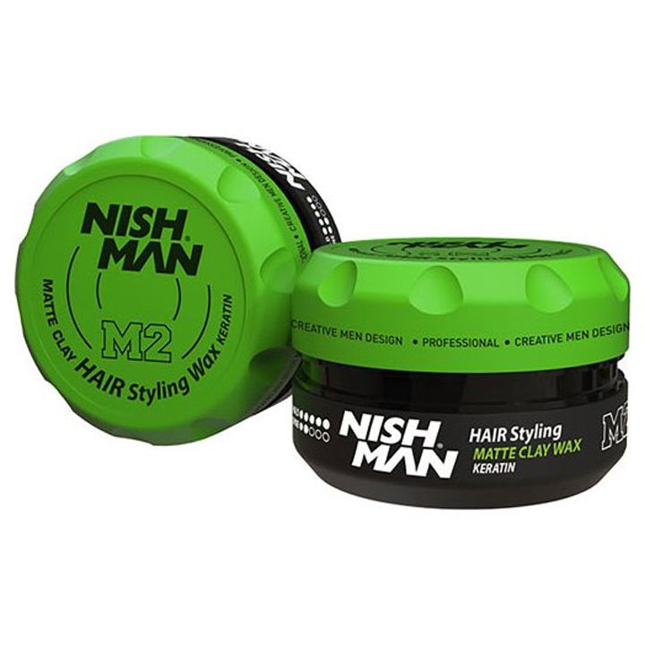 nishman-matte-clay-hair-styling-wax-keratin-m2-tmis-tsvili