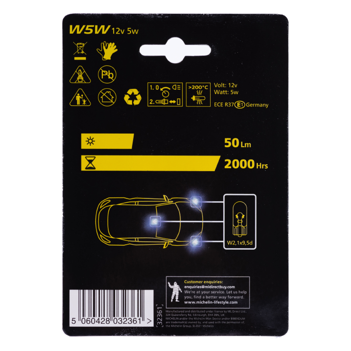 michelin-32361-w5w-exlonglife-tsimtsima-12v-5w-w21x9-tsokolit-photo-3