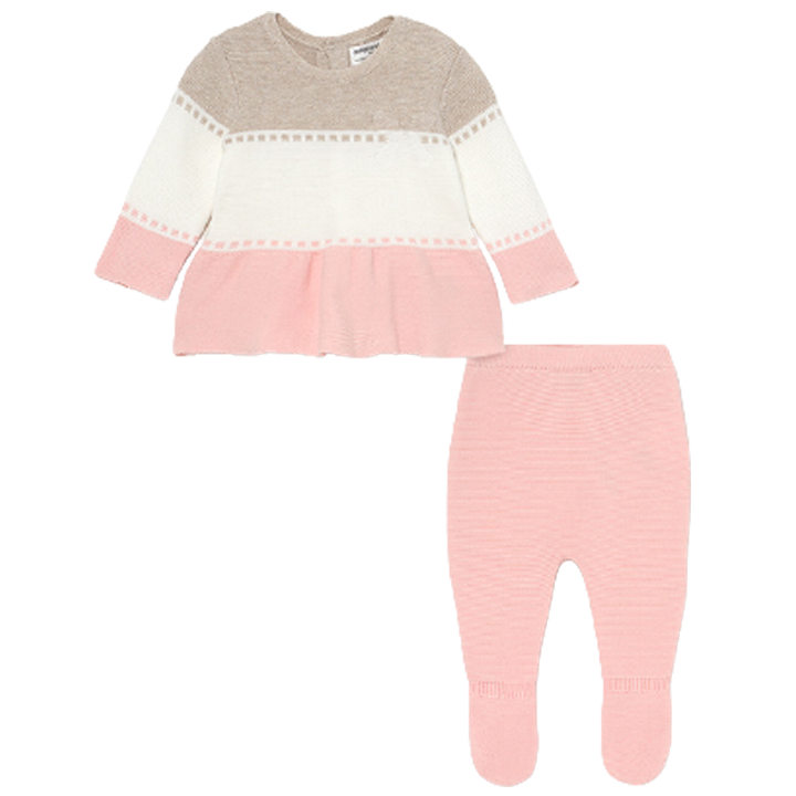 🎁 Mayoral New Born Girl ECOFRIENDS tricot leg warmer set Extra.ge