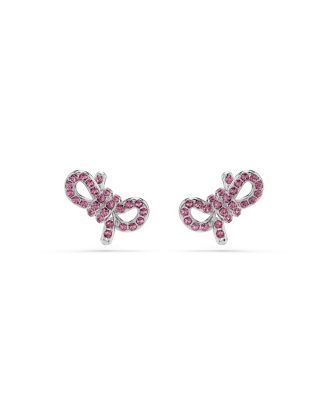 swarovski-bow-pink-earrings-saqure-photo-2