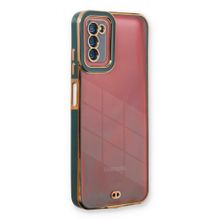Product image of Samsung Galaxy A02S, Samsung Galaxy A03S, Liva lense Case სილიკონის ქეისი - მწვანე