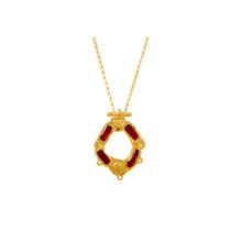 Product image of CHRONOS გულსაკიდი მინანქრით