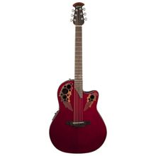 Product image of OVATION CE44-RR-G Celebrity Elite Mid Cutaway Ruby Red ელექტრო-აკუსტიკური გიტარა