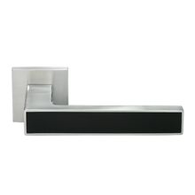 Product image of სახელური კარის "Sula" DIY MH-48-S6 SC/BL matte chrome/black