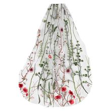 Product image of ფატა მოქარგული ყვავილებით 60სმ