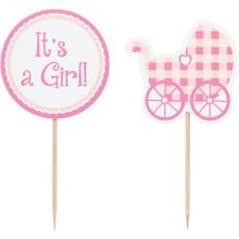 Product image of ნამცხვრის დეკორაცია Baby Girl 12ც