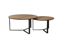 Product image of COMFORT ROOM თურქული ჟურნალის მაგიდა ტყუპი MIAMI ყავისფერი