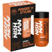 Product image of Nishman Styling Powder Sport P1 20gr თმის მოცულობის ფხვნილი სურნელით