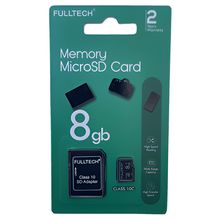 Product image of FULLTECH MICROSD CARD 8GB მეხსიერების ბარათი