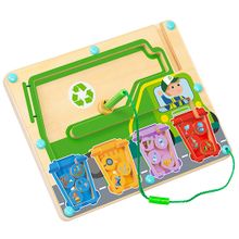 Product image of გადამუშავების ლაბირინთი – ხის საგანმანათლებლო სათამაშო